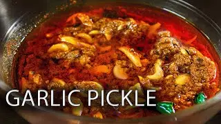Garlic Pickle Recipe - Village Style || The Original Taste - Jyostna Devi