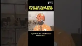 FRAUD KARKE PHD KARNE WALE STUDENTS....! #chiralacademy #meme #chemistry #phd #csir #iit