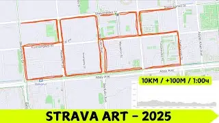 STRAVA ART - HOMERUN 2025  🏃‍♂️ | Pedro Vizuete