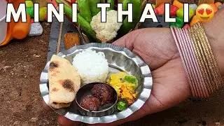 Miniature Indian Veg Thali 😍 | Tiny Cooking ASMR | Mini Food | World’s Smallest Thali I