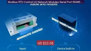Modbus RTU Control I/O Network Modules Serial Port RS485 Inter... — Hot Deal 2026 | Limited Offer!