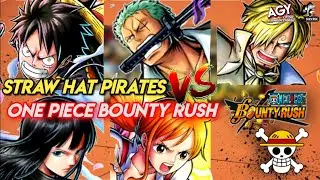 STRAW HAT PIRATES vs ONE PIECE BOUNTY RUSH | CLAP THE EX'S UNIT WITH LUFFY  ZORO SANJI ROBIN NAMI!!
