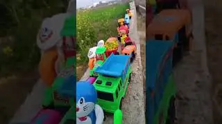 Mini Little Small All Toy Unboxing and Tracking Video 🚗🛺🛵🚙🚜🏍️🚌🚂