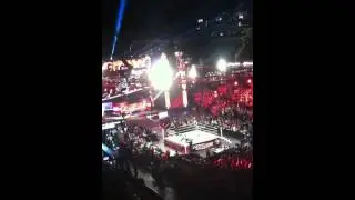 The Undertaker at the Bucklife stadium w/ Kane