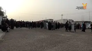 واسط .. وقفة لأهالي ناحية البتار للمطالبة بشمولها بالخدمات أسوة بباقي مناطق الكوت