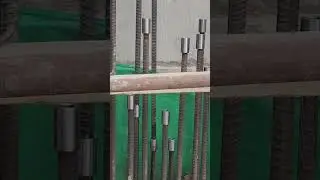 Rebar Coupler Installation |super Column #constraction #civil #coupler #shorts #ytshortsvideo #2024