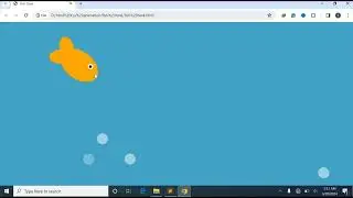 Fish Tank Animation Tutorial with HTML and CSS | how to make animation using HTML and CSS