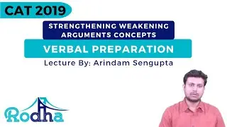 Strengthening Weakening Arguments Concepts | Critical Reasoning | CAT Preparation 2019