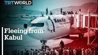 Afghan civilians desperately attempt to flee after Taliban takeover