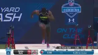 2014 Combine workout: RB Carlos Hyde