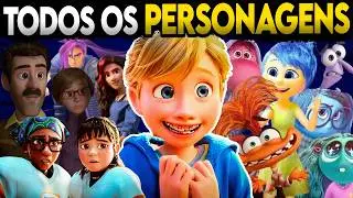 Humanos e emoções - Conheça todos os PERSONAGENS de divertidamente 2