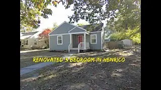 RENOVATED 3 BDRM Sandston, VA Home for Sale +$319K++