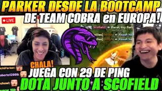 😲PARKER prende stream desde la BOOTCAMP de TEAM COBRA en EUROPA!😲