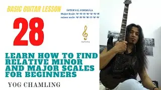 🔥How To Find Relative Minor And Major Scales For Beginners