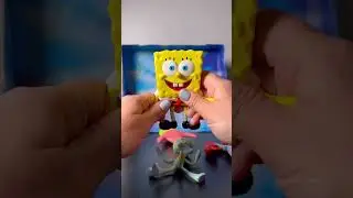 SpongeBob SquarePants Bend-ems! #ad #spongebobsquarepants #bendems #actionfigures #shorts