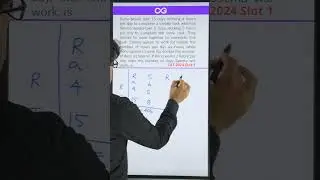 CAT 2024 Slot 1 | QA | Arithmetic | Time and Work | #shorts #cat2025 #catquantseriescat