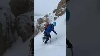Alpinismo en Canales Invernales 🏔️❄️ | #Alpinismo #AltaMonta&ntilde;a #CursoDeAlpinismo #Invierno
