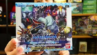 Стоит ли покупать бустер-бокс Digimon TCG 1.0 VER? | Открытие бустер-бокса | Digimon TCG 2020