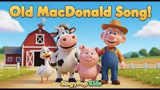 Farm Animals Dance & Sing! 🎶 Old MacDonald Nursery Rhyme in 3D Animation