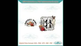 Vintage Leopard Baseball Mama Vintage Leopard Mom Svg
