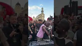 BURNA BOY! Pulls up to kings cross 🔥🔥🔥#djagonline #teamag #ukdj #london #djlife #tiktokdj #deejay