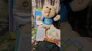 storytelling Bear #adorable #learning Bear #youtubeshorts