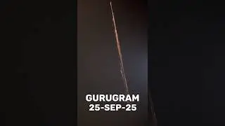 This was NOT Meteor Shower in Delhi NCR