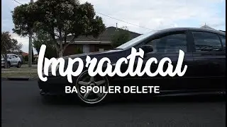 Ford BA Spoiler Leg Delete | Tutorial