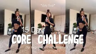 PILATES INSPIRED | QUICK WORKOUT *easy for beginners* (5/15)