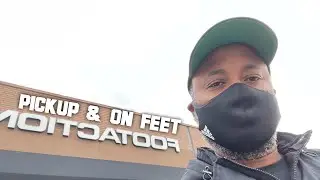 FINALLY A FLX APP WIN! Pickup & On Feet: Jordan 4 &ldquo;Fire Red&rdquo; Plus Footaction Vlog. #FLXAPP