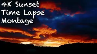 Desert Sunset Time Lapse Screensaver in 4K