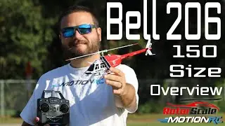 RotorScale Bell 206 150 Size Overview | Motion RC