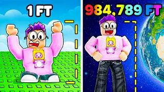 Roblox But EVERY Second My LEGS GROW...!? (MAX LEVEL!)