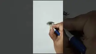 Easy eye drawing for beginners #pencil sketch ✏️# drawing tutorial # art # shorts # youtube channel
