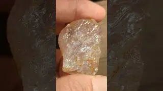 My gemstone uncut 03/01/2025 #naturaldiamond #crystals #gemstones #minerals