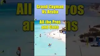 Grand Cayman vs Aruba #shorts #travel