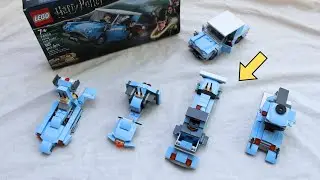 4 альтернативных варианта сборки в стиле &laquo;Звездных войн&raquo; | для набора LEGO 76424 &laquo;Летающий автомо...