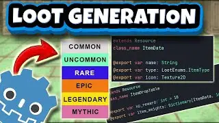 LOOT GENERATION with Weighted Chance in Godot 4.5+