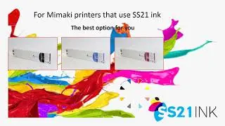 For Mimaki printers that use SS21 ink