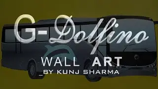 G-Dolfino_Wall Art Painting 2022 / Official / AC Bus / (Guru Ram Dass Body Builders)