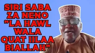 Hii Hapa Ndiyo  Siri Saba na Faida Zilizomo Katika Neno 