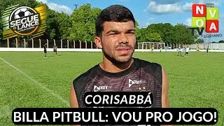 Billa Pitbull sente desconforto mais vai para jogo contra Cap em Teresina.