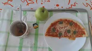 What&rsquo;s for Breakfast? Pizza and Apple 🍲 Simple, Fresh & Tasty Foods