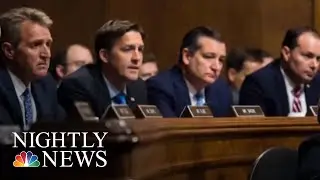 Senators Divided As Brett Kavanaugh And Dr. Christine Blasey Ford Testify | NBC Nightly News