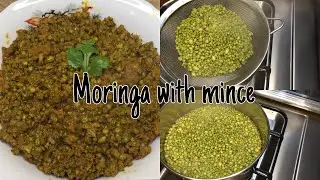 Moringa with mince | sohanjna qeema | recipe in hindi/urdu by arain food plus