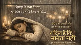 दिल है कि मानता नहीं - एक रूहानी ग़ज़ल | Dil Hai Ki Manta Nahin (Ghazal Version) | @EkGhazal  #love 