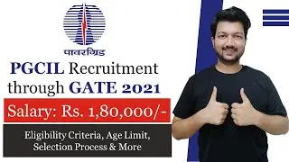PGCIL Recruitment through GATE 2021 | Power Grid Recruitment through GATE 2021 | Latest Jobs Update