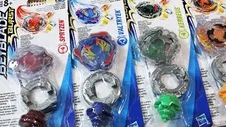 Valtryek / Spryzen / Roktavor / Kerbeus : HASBRO Beyblade Burst Unboxing & Review!