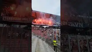 FC K&oslash;benhavn 🇩🇰 vs Sparta Prague 🇨🇿  #football #ultras #footballshorts #denmark #czech