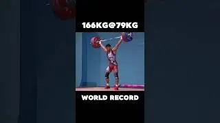 Historic Moment: 166KG Snatch World Record | Abdo Younes #weightlifting #IslamicSolidarityGames